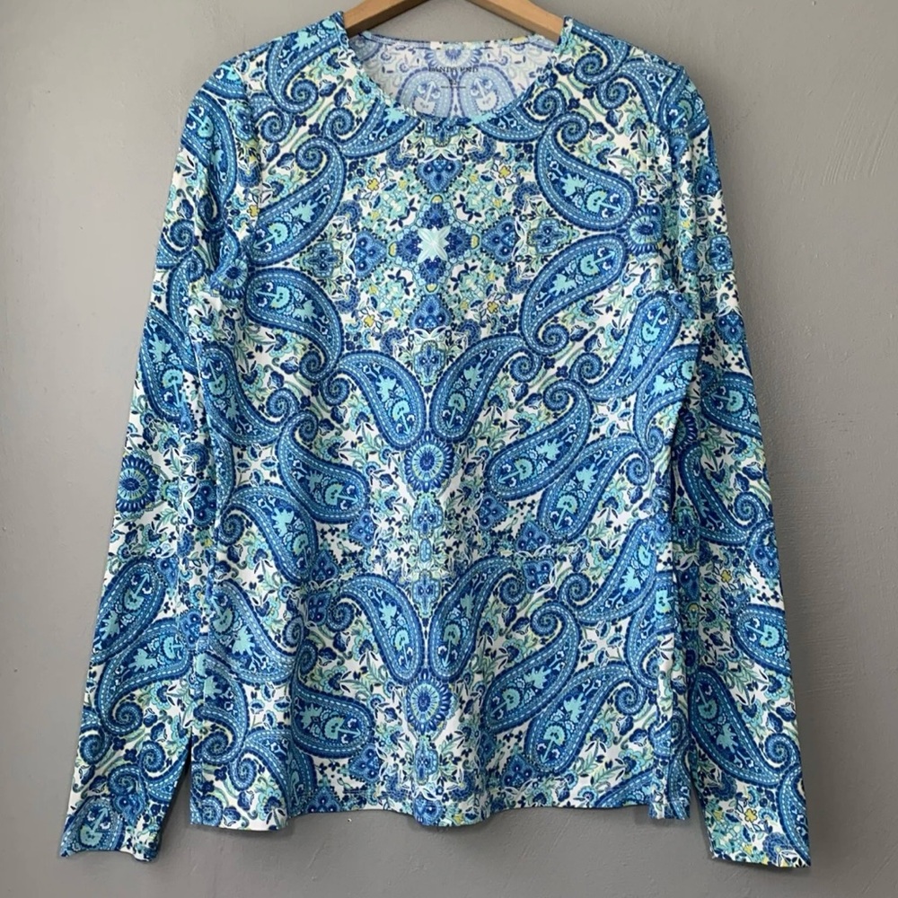 Lands End Womens rash shirt. Excellent condition. Size large.